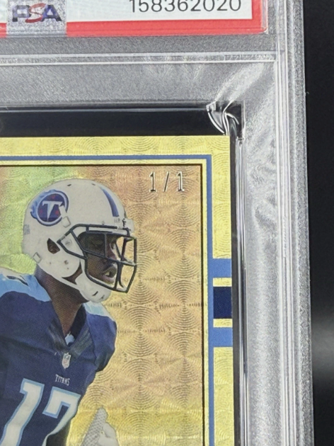 2015 Topps Chrome Mini Dorial Green-Beckham RC 1989 SUPERFRACTOR 1/1 PSA 9 MINT