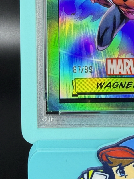 2024 Topps Chrome Marvel Wagnerine 1st Appearance Green Refractor 67/99 PSA 10 GEM MINT