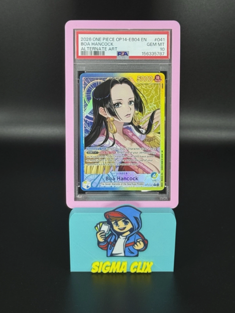 2026 One Piece OP14-EB04 EN Boa Hancock Alternate Art PSA 10 GEM MINT