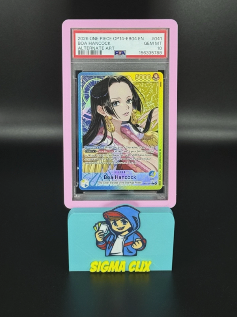 2026 One Piece OP14-EB04 EN Boa Hancock Alternate Art PSA 10 GEM MINT