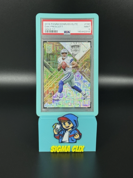 2016 Panini Donruss Elite Dak Prescott RC Gold 1/1 PSA 9 MINT
