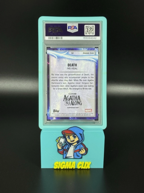 2025 Topps Chrome Marvel Studios Death DEBUT SUPERFRACTOR 1/1 PSA 9 MINT