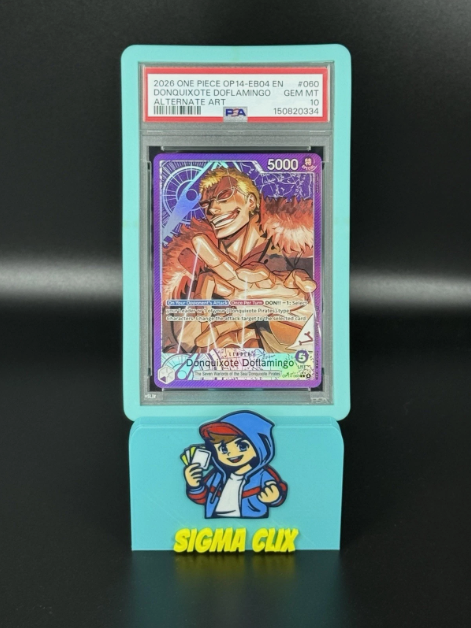2026 One Piece OP14-EB04 EN Donquixote Doflamingo Alternate Art PSA 10 GEM MINT