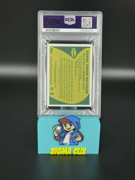 2015 Topps Chrome Mini Dorial Green-Beckham RC Auto 1989 SUPERFRACTOR 1/1 PSA 9 MINT