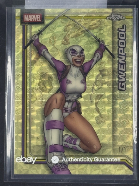 2026 Topps Chrome Marvel Comics Gwenpool SUPERFRACTOR 1/1 — SEALED & AUTHENTICATED