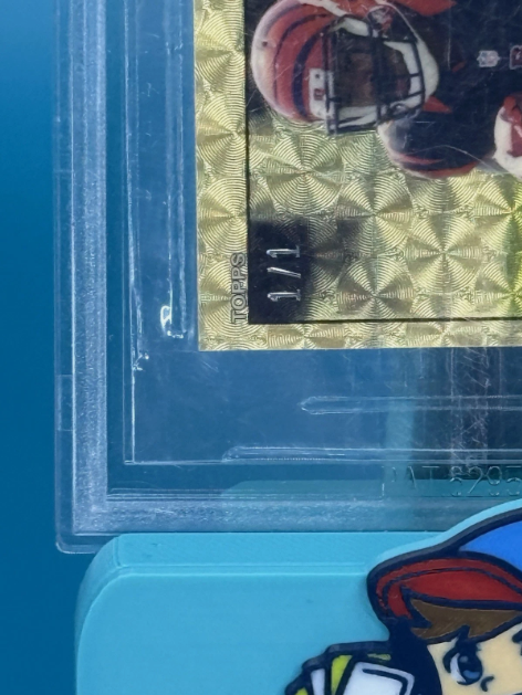2014 Topps Chrome Mini Jeremy Hill RC 1985 SUPERFRACTOR 1/1 BGS 9.5 GEM MINT