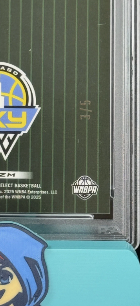 2025 Panini Select WNBA Hailey Van Lith RC Score Select Black Gold 3/5 PSA 9 MINT