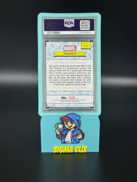 2024 Topps Chrome Marvel Jackpot 1st Appearance Blue Wave 043/150 PSA 9 MINT