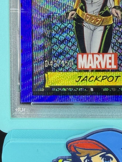 2024 Topps Chrome Marvel Jackpot 1st Appearance Blue Wave 043/150 PSA 9 MINT