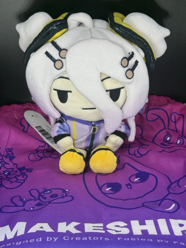 Life Is Pain Dayo Plush W/ Bag + Tag Henya The Genius YouTube Brand New Makeship