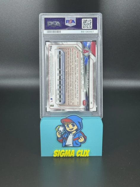 2018 Bowman Shohei Ohtani Rookie RC PSA 10 GEM MINT #49