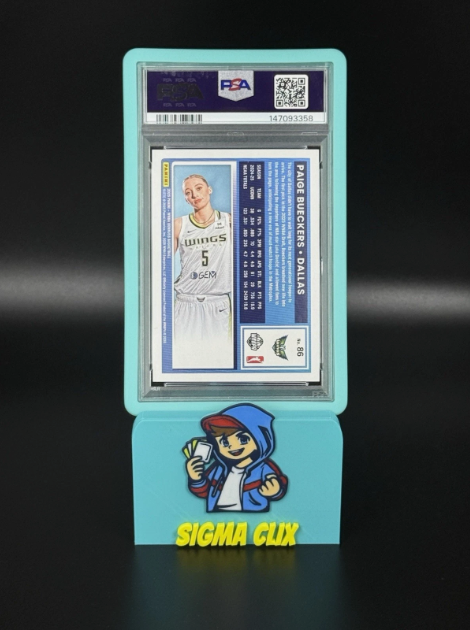 2025 Panini Donruss WNBA Paige Bueckers RC Orange Laser 171/199 PSA 9 MINT