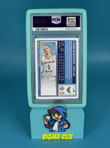 2025 Panini Donruss WNBA Paige Bueckers RC Black Gold Laser 2/5 PSA 10 GEM MINT