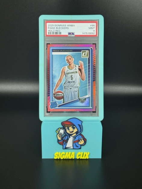 2025 Panini Donruss WNBA Paige Bueckers RC Holo Red 012/299 PSA 9 MINT
