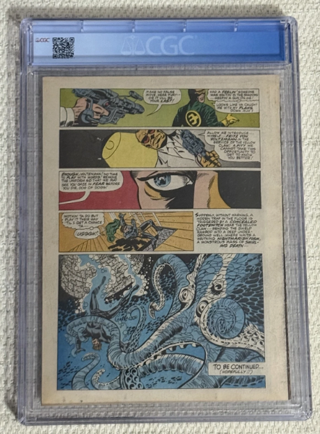 1976 Captain Britain #8 Psylocke 1st Appearance CGC 9.4 WHITE PAGES