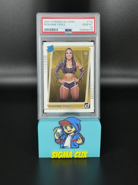 2022 Panini Chronicles WWE Roxanne Perez RC PSA 10 GEM MINT