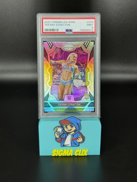 2022 Panini Chronicles WWE Tiffany Stratton RC PSA 9 MINT