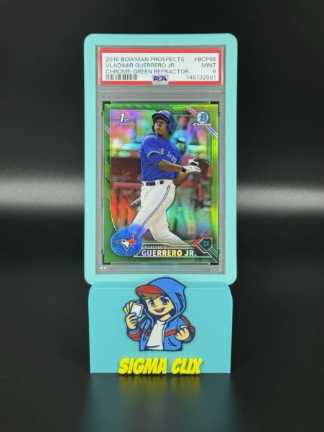 2016 Bowman Chrome Prospects Vladimir Guerrero Jr RC Green Refractor 73/99 PSA 9 MINT
