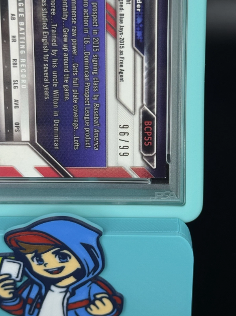 2016 Bowman Chrome Prospects Vladimir Guerrero Jr RC Green Refractor 96/99 PSA 9 MINT