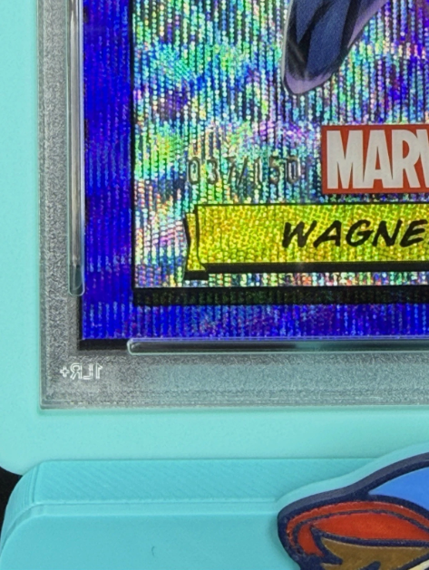 2024 Topps Chrome Marvel Wagnerine 1st Appearance Blue Wave 037/150 PSA 9 MINT
