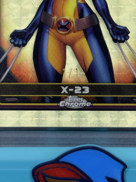 2025 Topps Chrome Deadpool X-23 SUPERFRACTOR 1/1 PSA 9 MINT